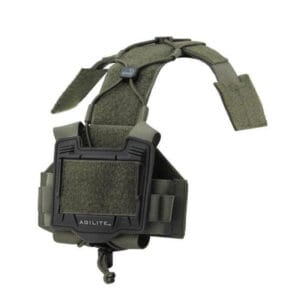 מתאם אמצעים לקסדה חיבורי וולקרו צבע ירוק